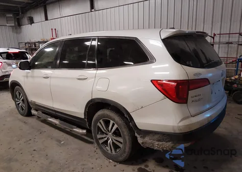 2018 Honda Pilot Ex-L z USA, uszkodzony, nr VIN 5FNYF6H71JB002557